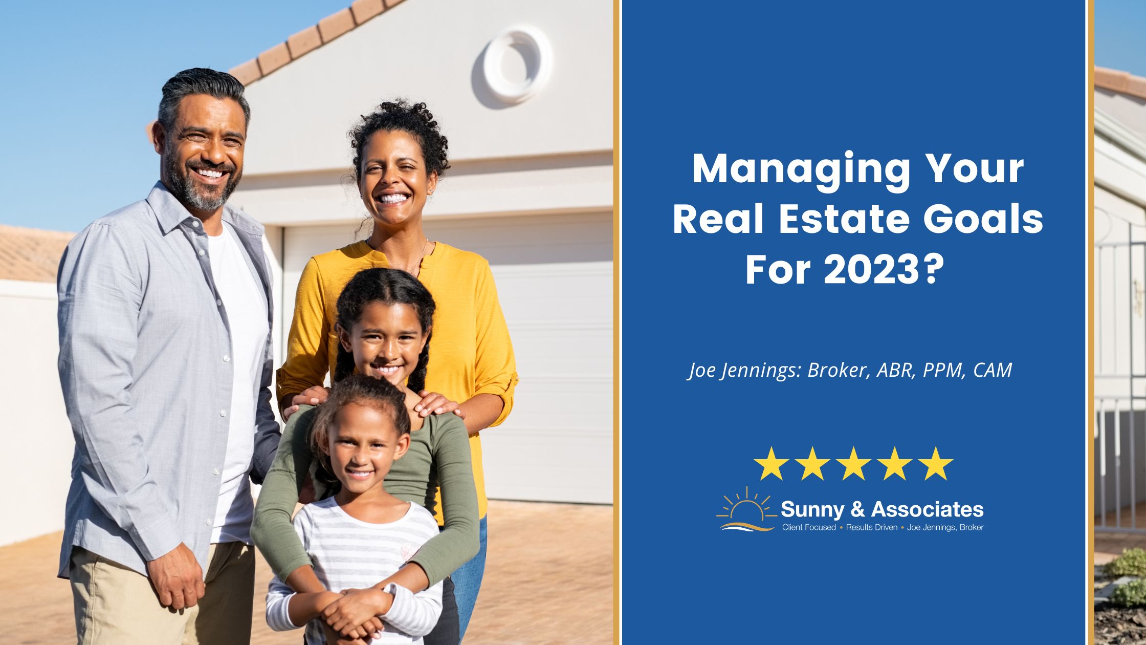 Managing Your Real Estate Goals For 2023?