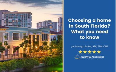 Choosing A Home In South Florida? What You Need To Know