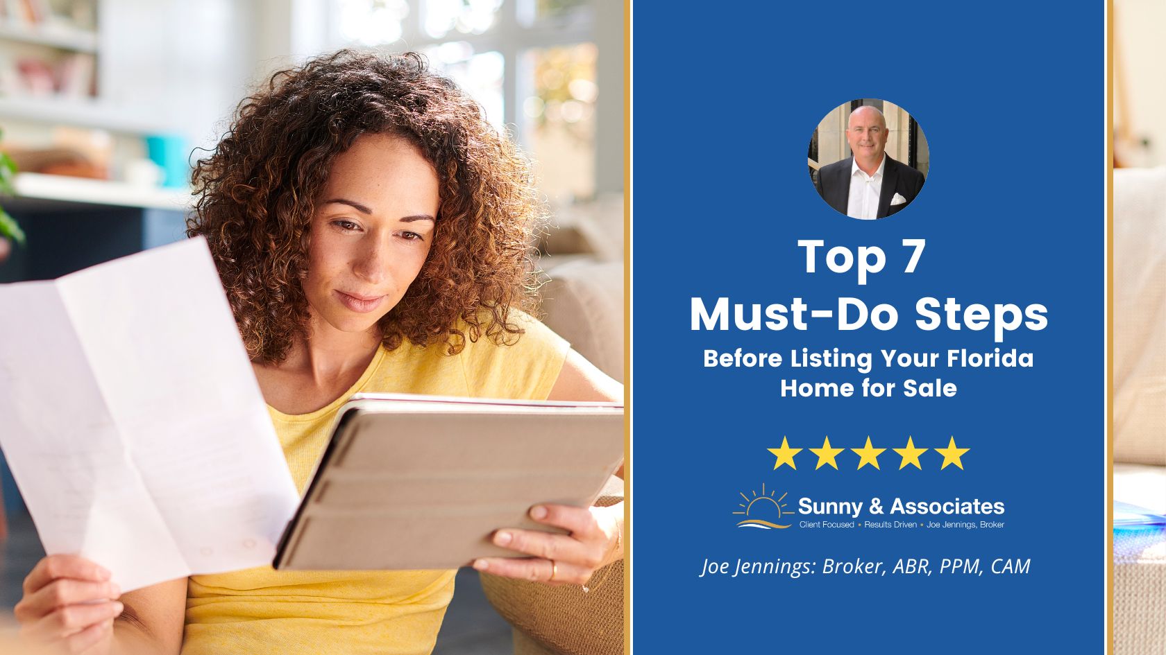 Top 7 Must-Do Steps Before Listing Your Florida Home for Sale