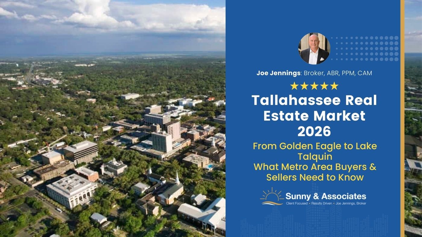 Tallahassee Real Estate Market 2026: From Golden Eagle to Lake Talquin. What Metro Area Buyers & Sellers Need to Know