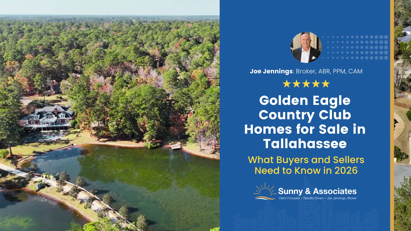 Golden Eagle Country Club Homes for Sale in Tallahassee: What Buyers and Sellers Need to Know in 2026
