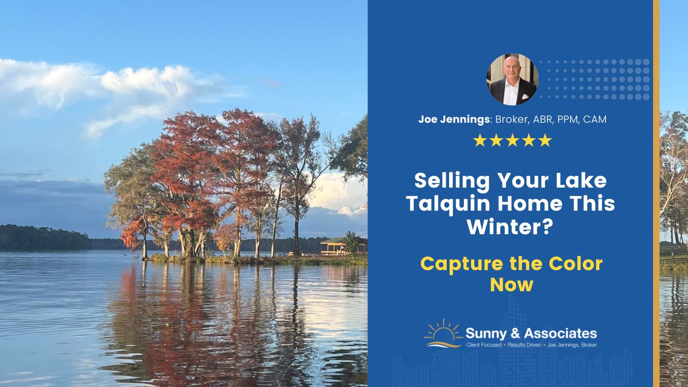 Selling Your Lake Talquin Home This Winter? Capture the Color Now